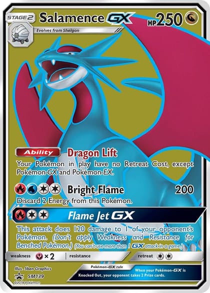 Salamence GX - SM139, SM Promos SM139
