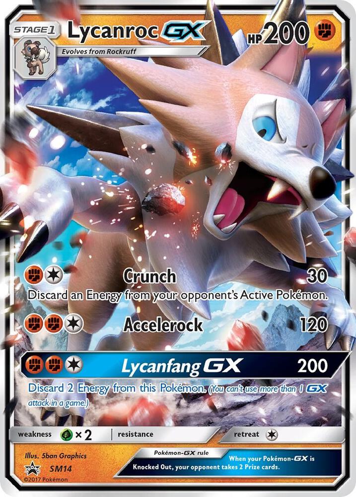 Lycanroc GX - SM14, SM Promos SM14