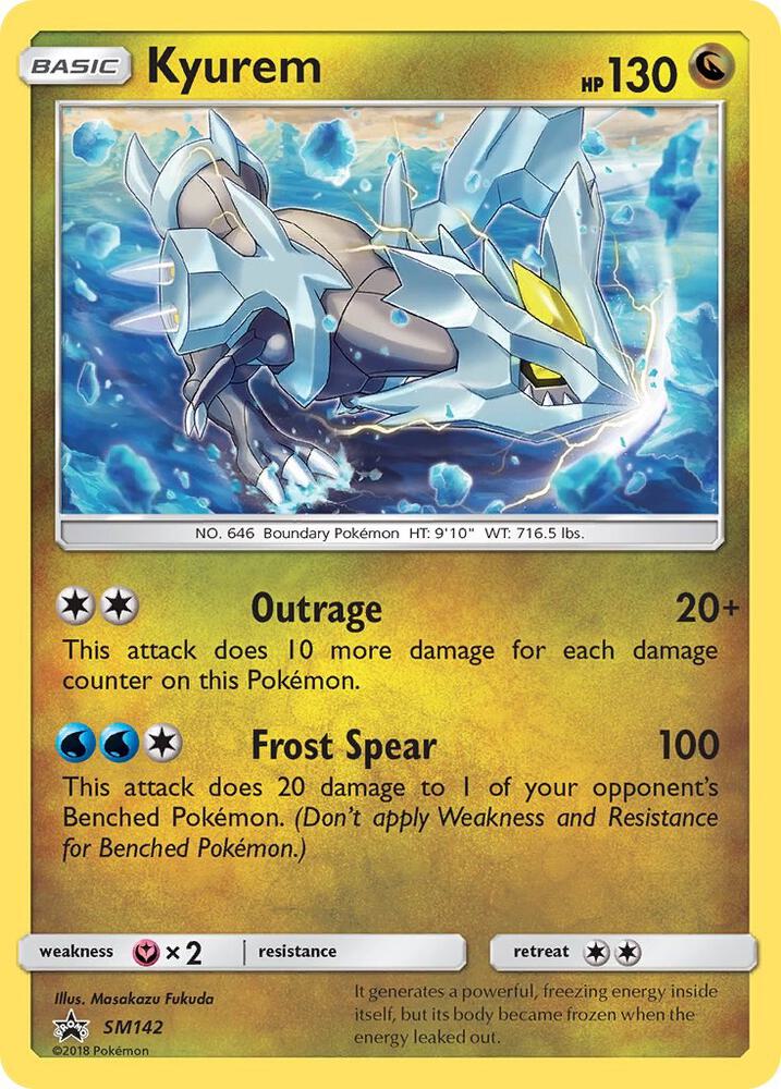 Kyurem - SM142, SM Promos SM142