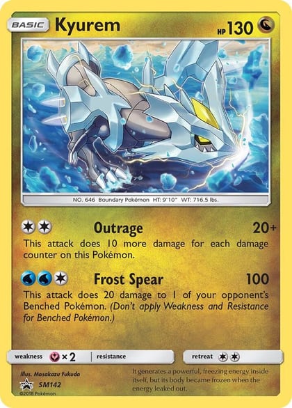 Kyurem - SM142, SM Promos SM142