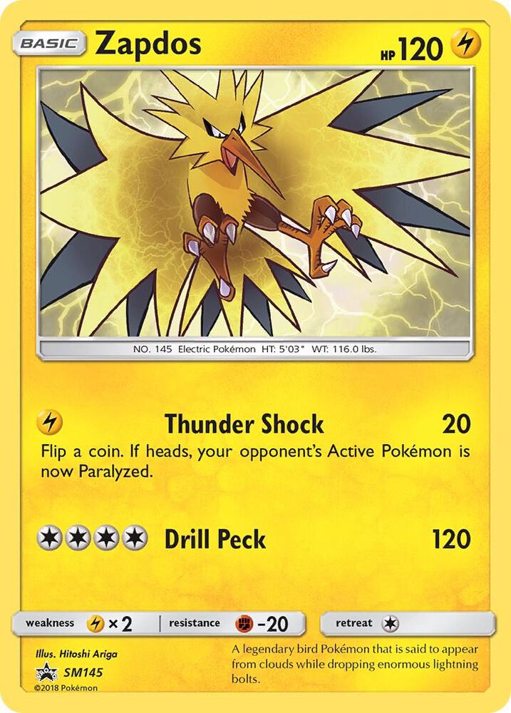 Zapdos - SM145, SM Promos SM145