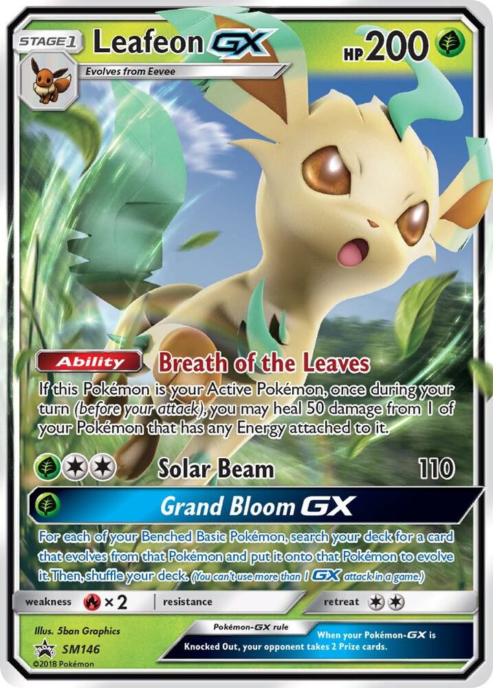 Leafeon GX - SM146, SM Promos SM146