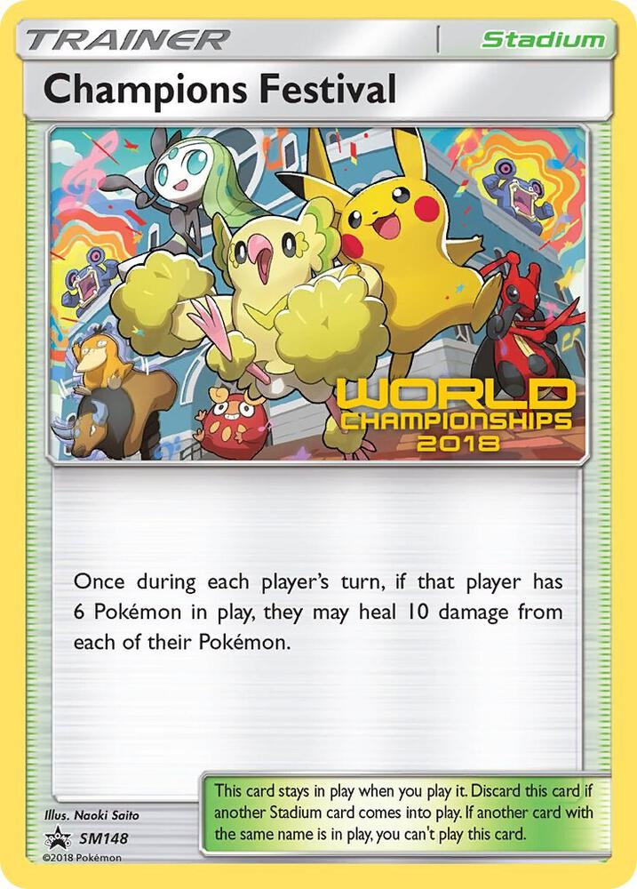 Champions Festival - SM148 (World Championships 2018), SM Promos SM148