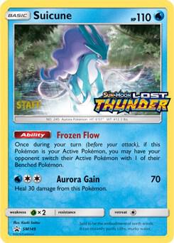 Suicune - SM149 (Prerelease) [Staff], SM Promos SM149