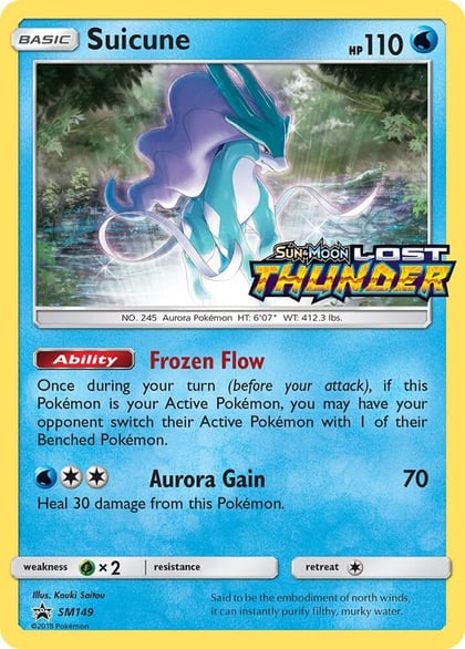 Suicune - SM149 (Prerelease), SM Promos SM149