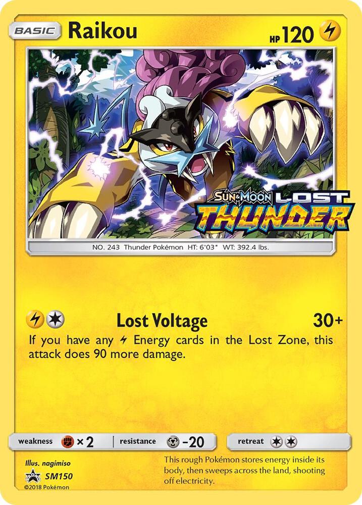 Raikou - SM150 (Prerelease), SM Promos SM150
