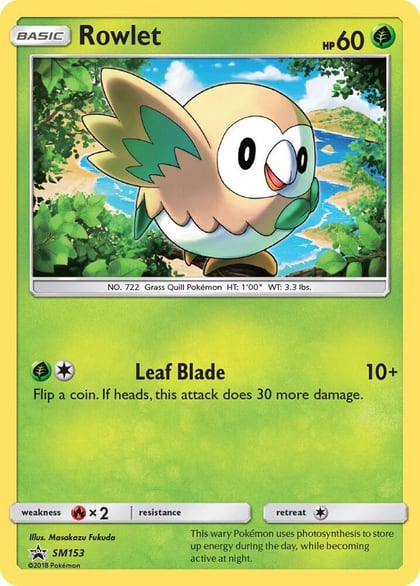 Rowlet - SM153, SM Promos SM153