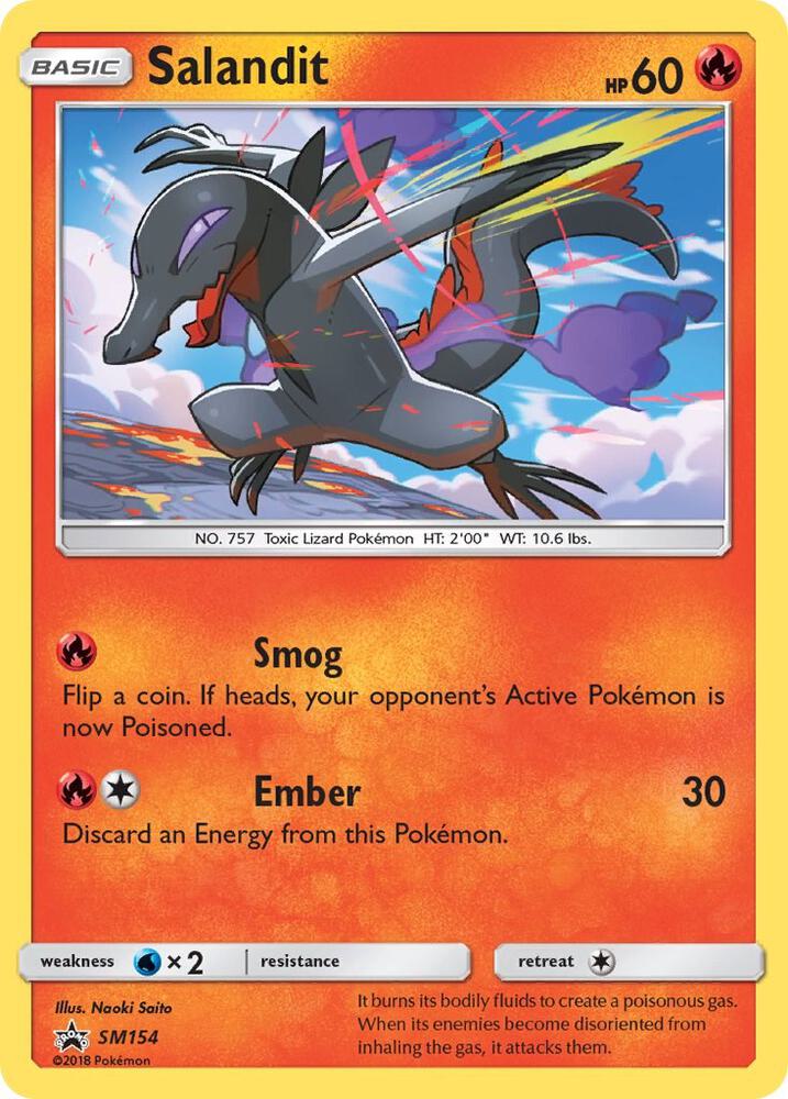 Salandit - SM154, SM Promos SM154