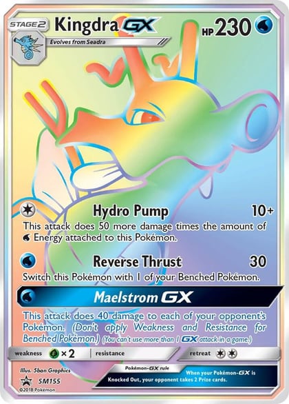 Kingdra GX - SM155, SM Promos SM155