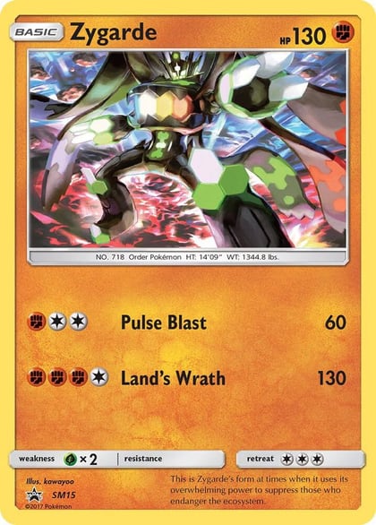 Zygarde - SM15, SM Promos SM15