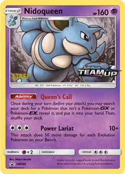 Nidoqueen - SM160 (Prerelease) [Staff], SM Promos SM160