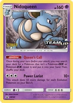 Nidoqueen - SM160 (Prerelease) [Staff], SM Promos SM160