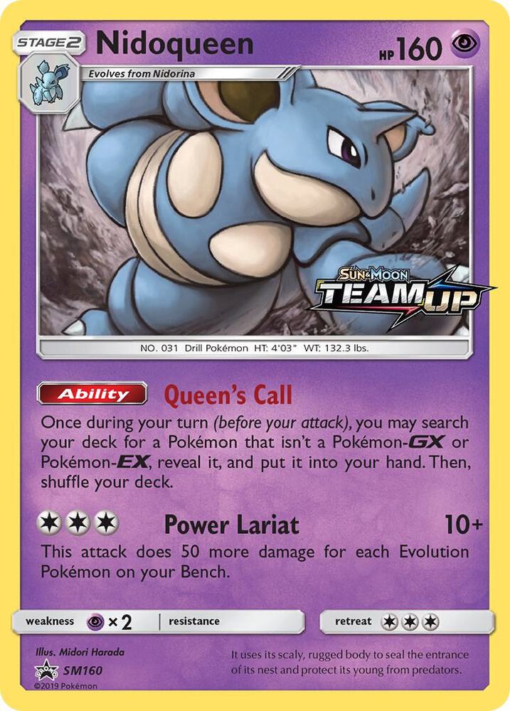 Nidoqueen - SM160 (Prerelease), SM Promos SM160