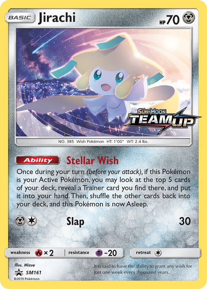 Jirachi - SM161, SM Promos SM161