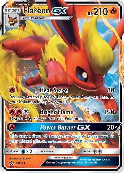 Flareon GX - SM171, SM Promos SM171