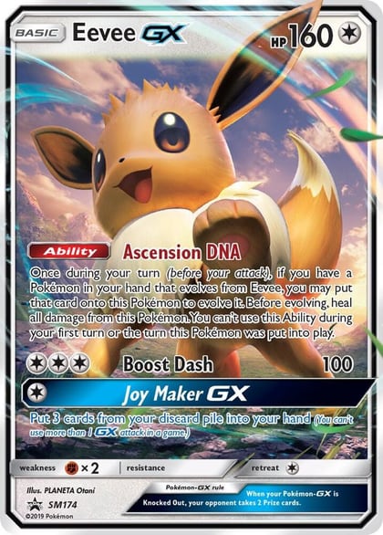Eevee GX - SM174, SM Promos SM174