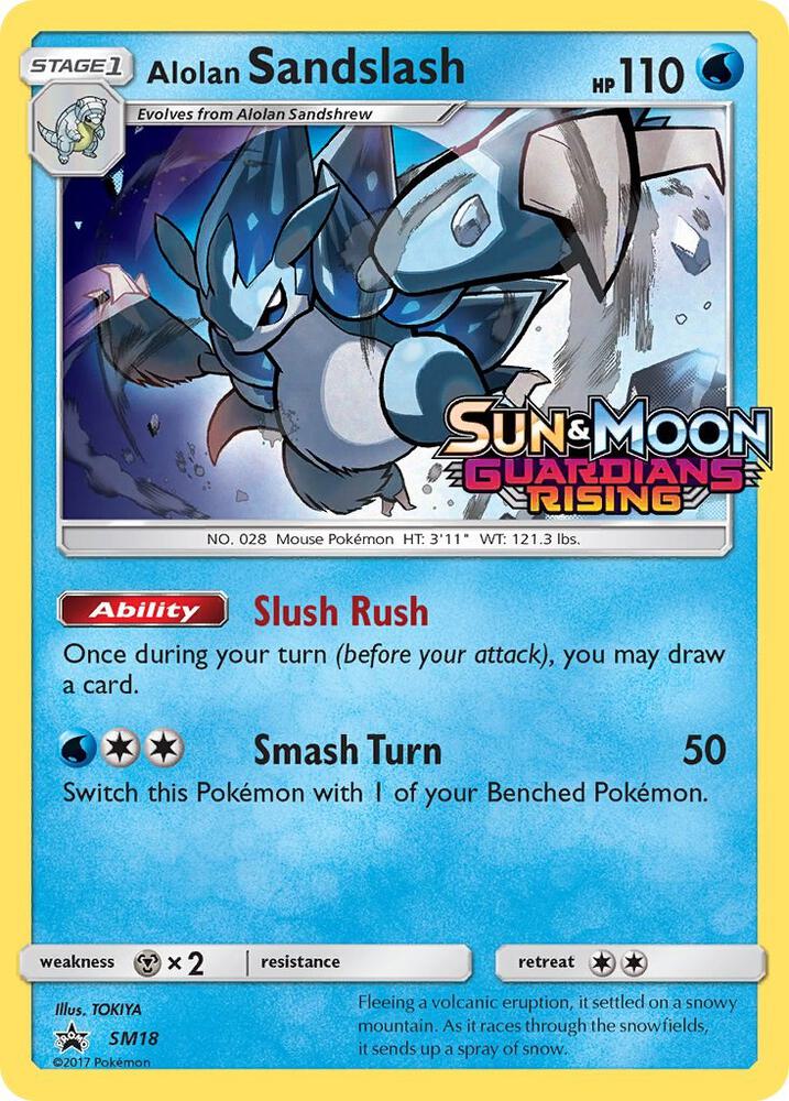 Alolan Sandslash - SM18 (Prerelease), SM Promos SM18
