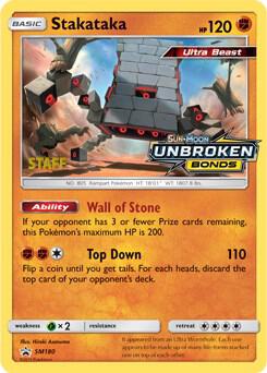 Stakataka - SM180 (Prerelease) [Staff], SM Promos SM180