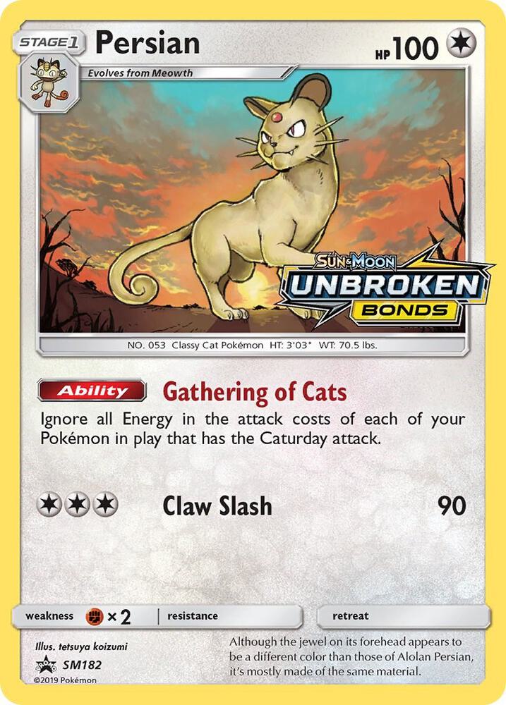 Persian - SM182 (Prerelease), SM Promos SM182