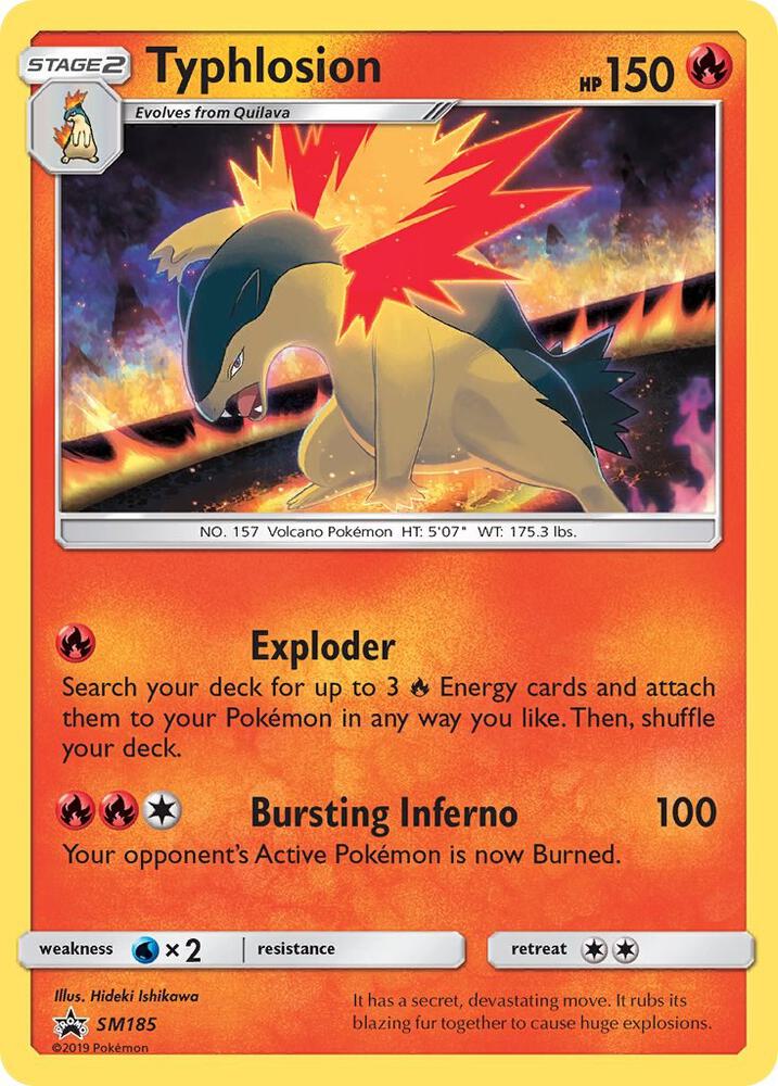 Typhlosion - SM185, SM Promos SM185