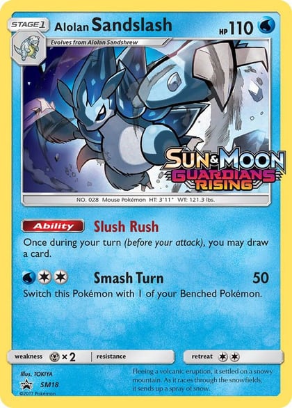 Alolan Sandslash - SM18 (Prerelease), SM Promos SM18