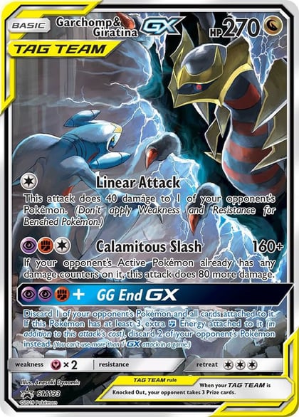 Garchomp & Giratina GX - SM193, SM Promos SM193