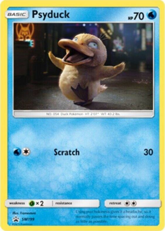 Psyduck - SM199 (In-Store Event Promo), SM Promos SM199