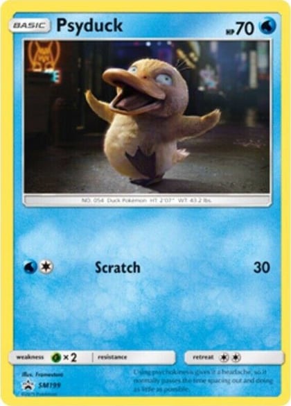 Psyduck - SM199 (In-Store Event Promo), SM Promos SM199