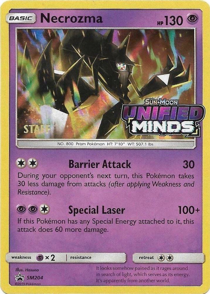 Necrozma - SM204 (Prerelease) [Staff], SM Promos SM204