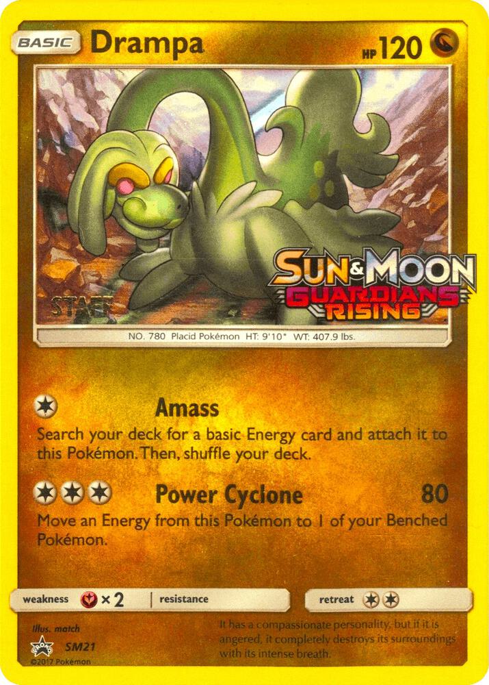 Drampa - SM21 (Prerelease) [Staff], SM Promos SM21
