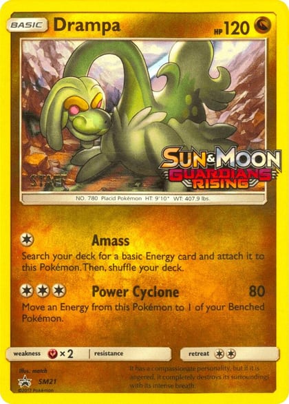 Drampa - SM21 (Prerelease) [Staff], SM Promos SM21