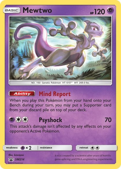 Mewtwo - SM214, SM Promos SM214