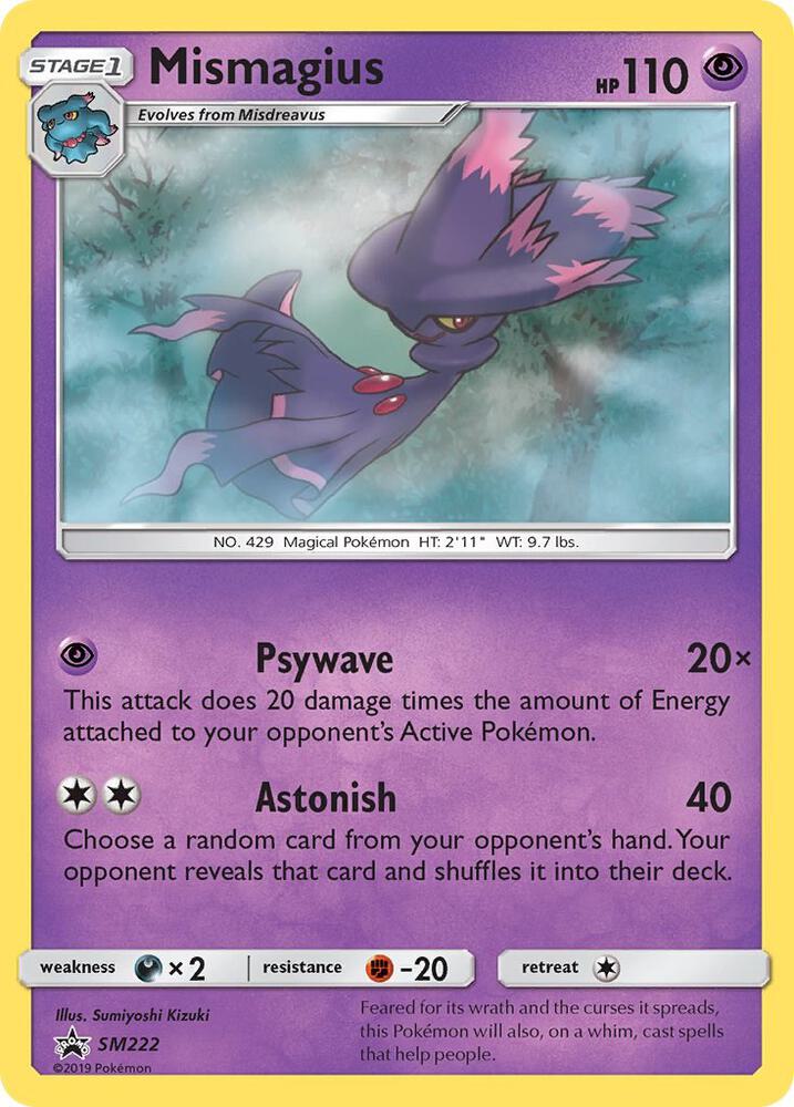 Mismagius - SM222, SM Promos SM222