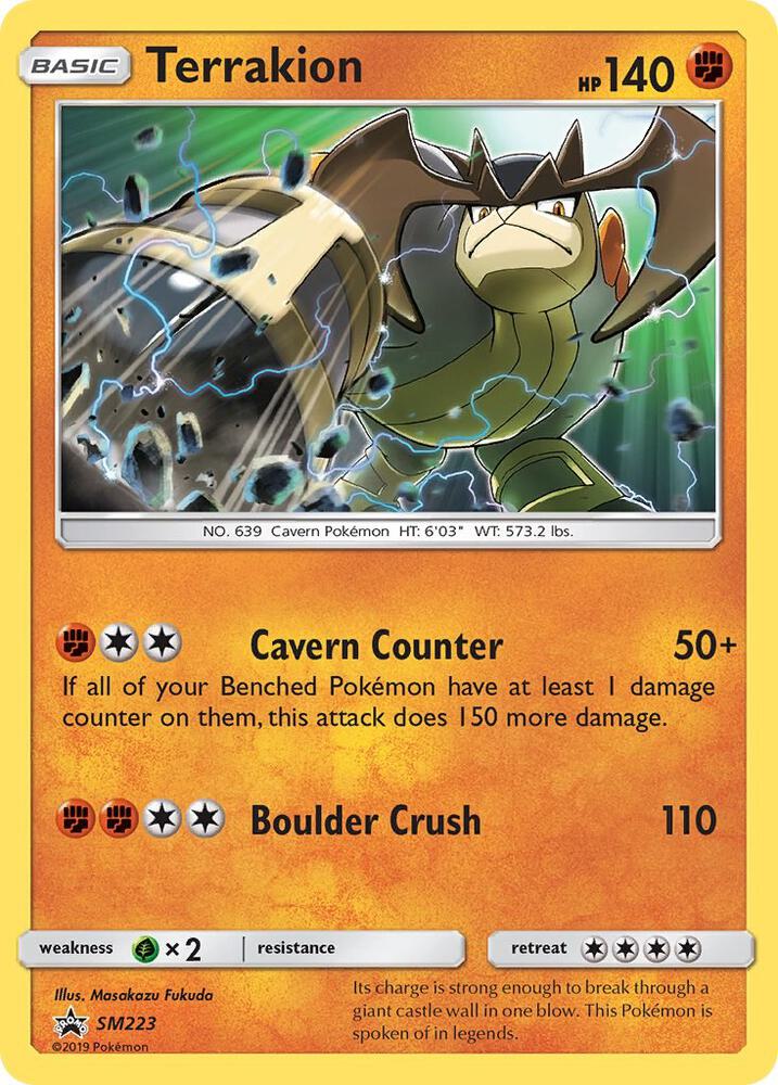 Terrakion - SM223, SM Promos SM223