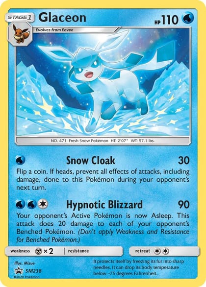 Glaceon - SM238, SM Promos SM238