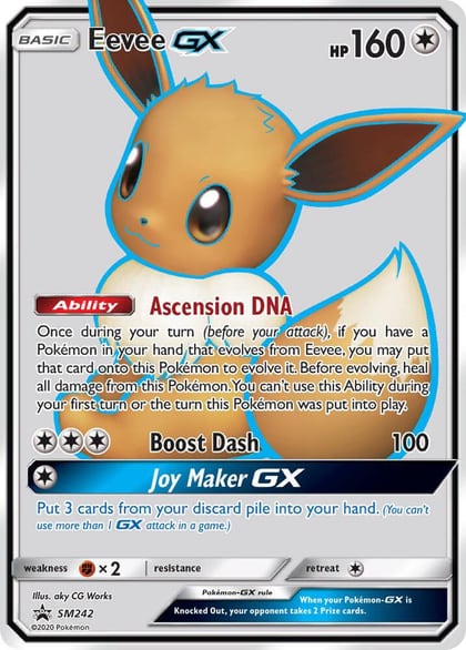 Eevee GX - SM242, SM Promos SM242