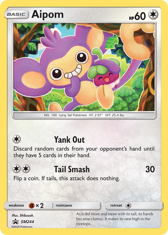Aipom - SM244, SM Promos SM244