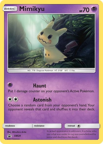 Mimikyu - SM29, SM Promos SM29