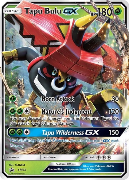 Tapu Bulu GX - SM32, SM Promos SM32