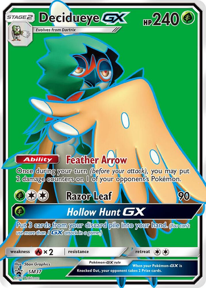 Decidueye GX - SM37, SM Promos SM37