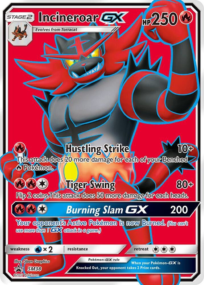 Incineroar GX - SM38, SM Promos SM38