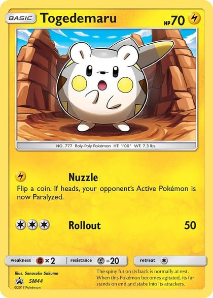 Togedemaru - SM44, SM Promos SM44