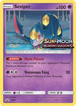Seviper - SM46 (Prerelease) [Staff], SM Promos SM46