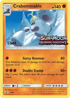 Crabominable - SM47 (Prerelease) [Staff], SM Promos SM47