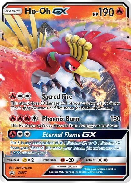 Ho-Oh GX - SM57, SM Promos SM57
