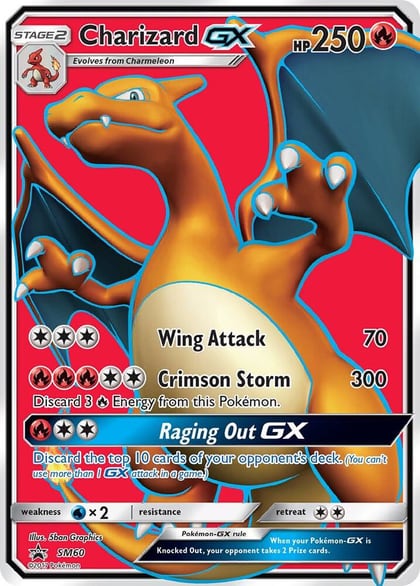 Charizard GX - SM60, SM Promos SM60