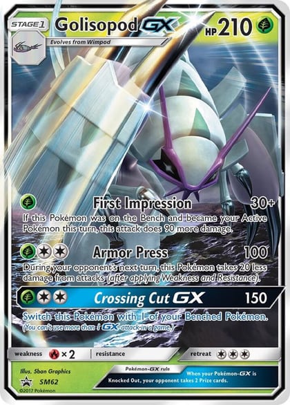 Golisopod GX - SM62, SM Promos SM62