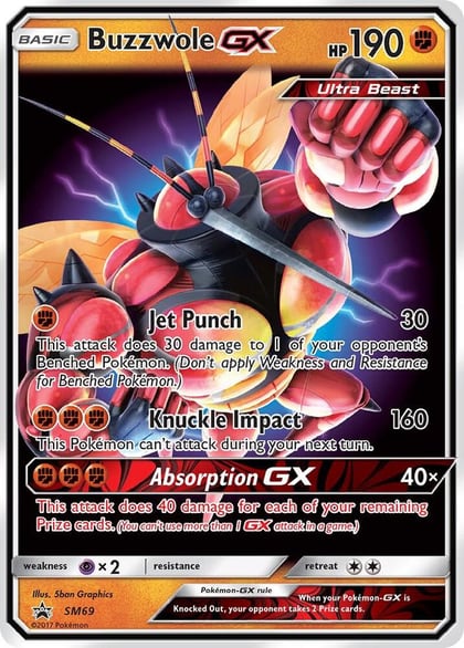 Buzzwole GX - SM69, SM Promos SM69
