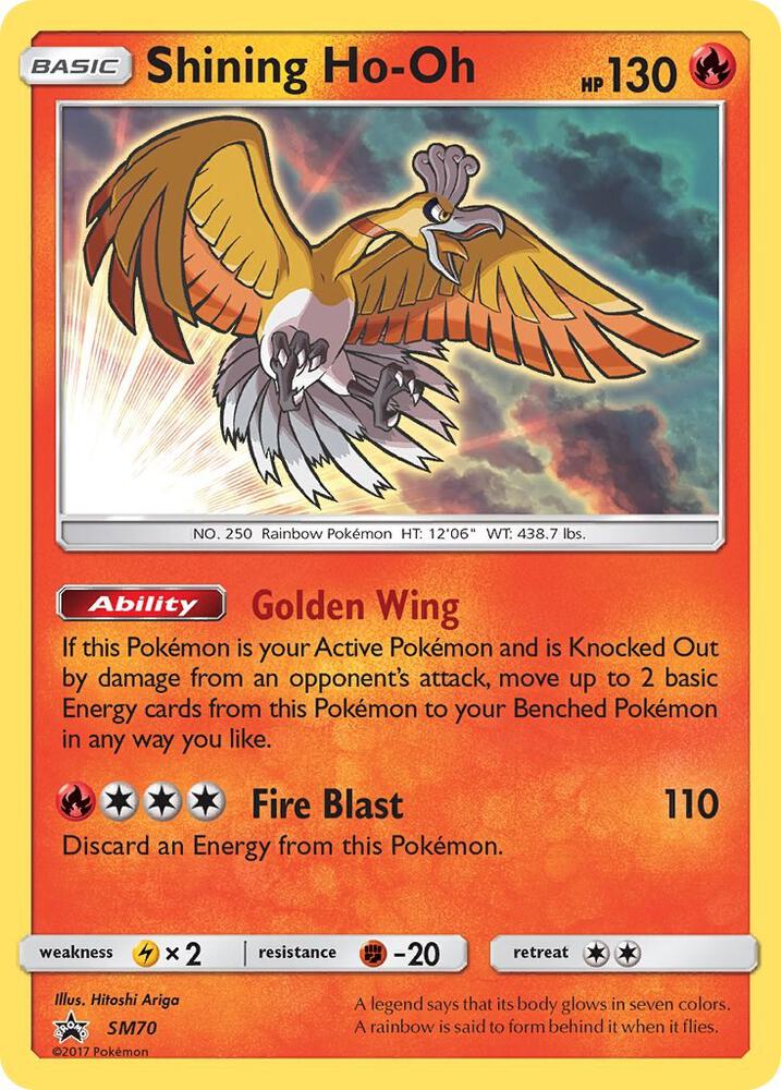 Shining Ho-Oh - SM70, SM Promos SM70