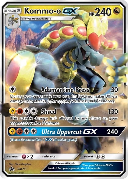 Kommo-o GX - SM71, SM Promos SM71
